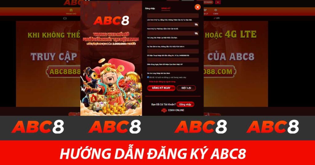 Đăng Ký ABC8